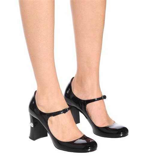 miu miu patent leather mary jane|Miu Miu Patent Mary Jane Buckle Pumps .